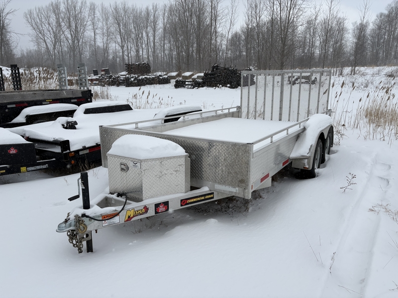 2022 Miska Aluminum Landscape Trailer